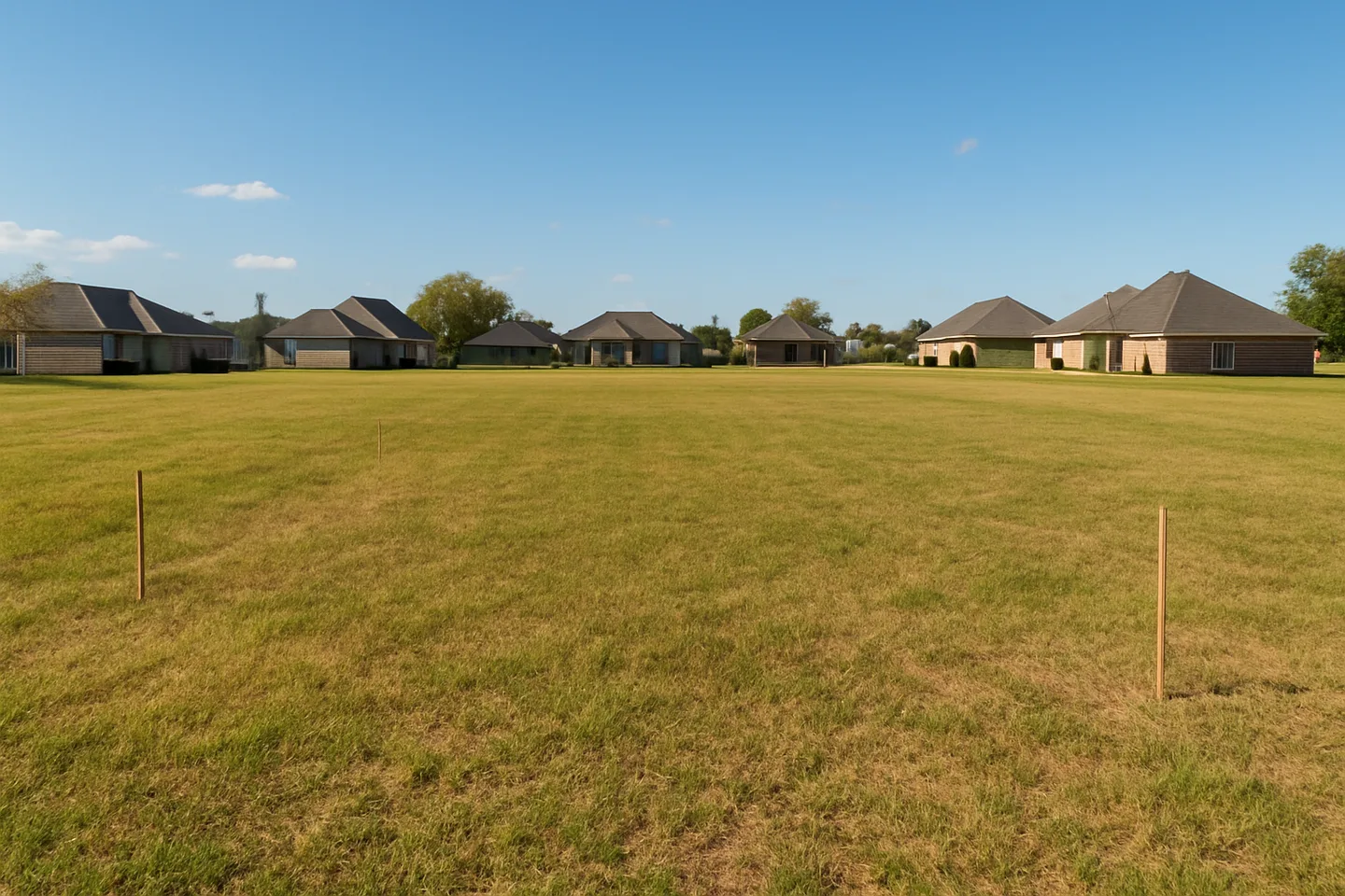 Cleared vacant residential lot for sale in Hancock County, Mississippi