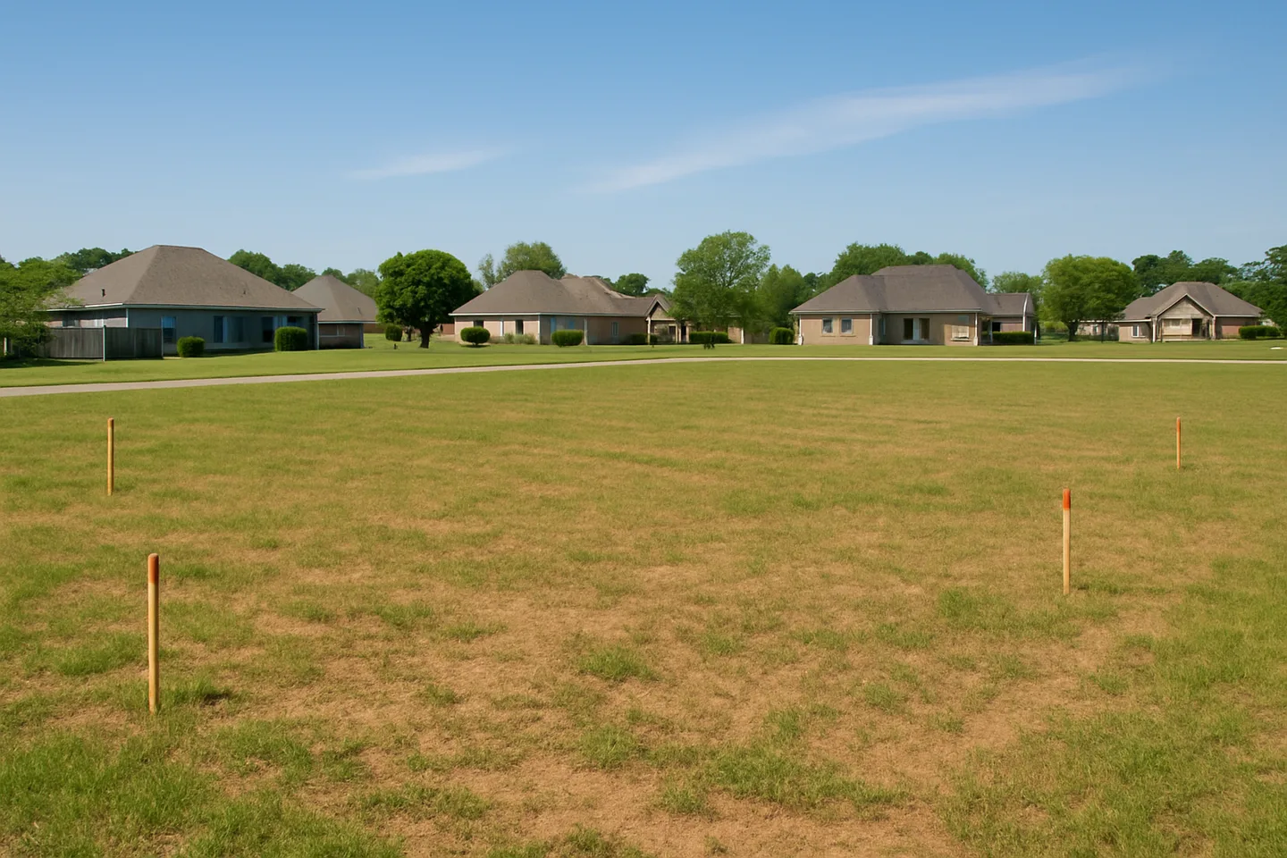 Cleared vacant residential lot for sale in Pascagoula, Mississippi
