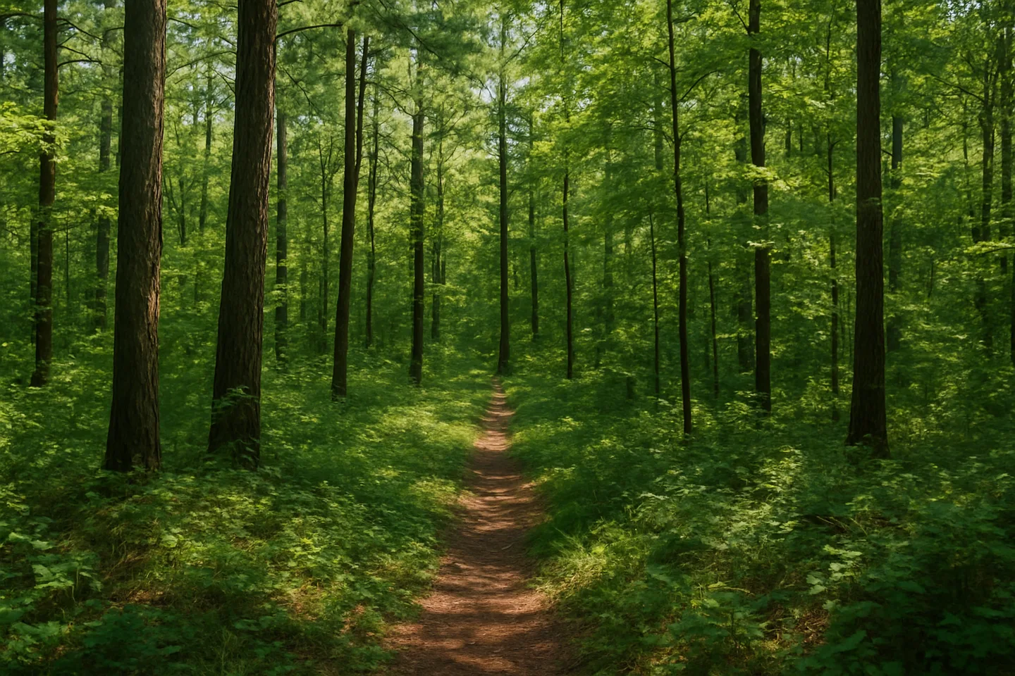 Wooded forest parcel in Biloxi, Mississippi