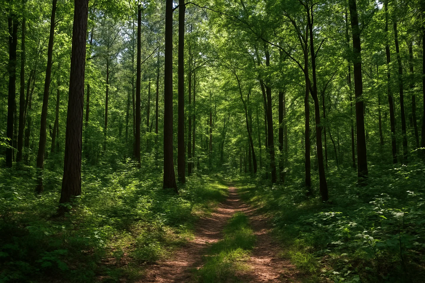 Wooded forest parcel in Bolivar County, Mississippi
