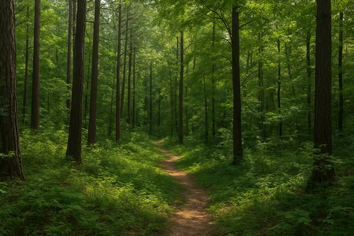 Wooded forest parcel in DeSoto County, Mississippi