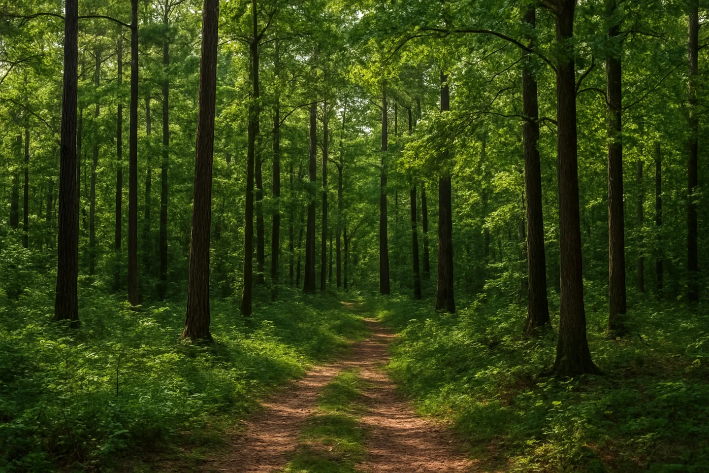 Wooded forest parcel in Gulfport, Mississippi