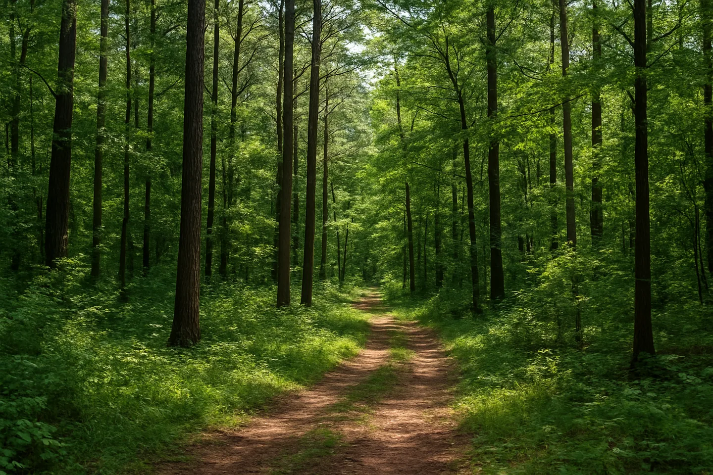 Wooded forest parcel in Hancock County, Mississippi