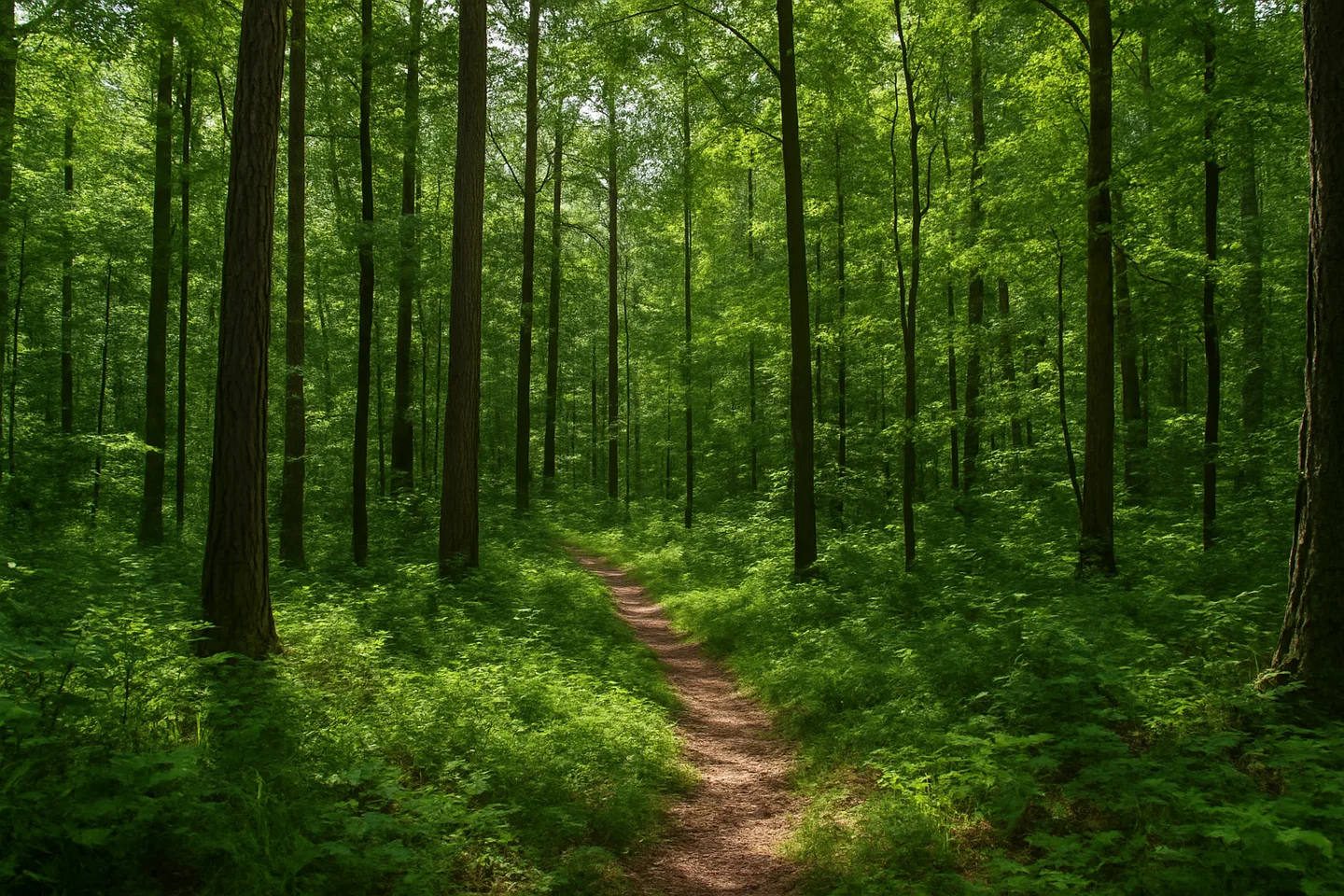 Wooded forest parcel in Harrison County, Mississippi