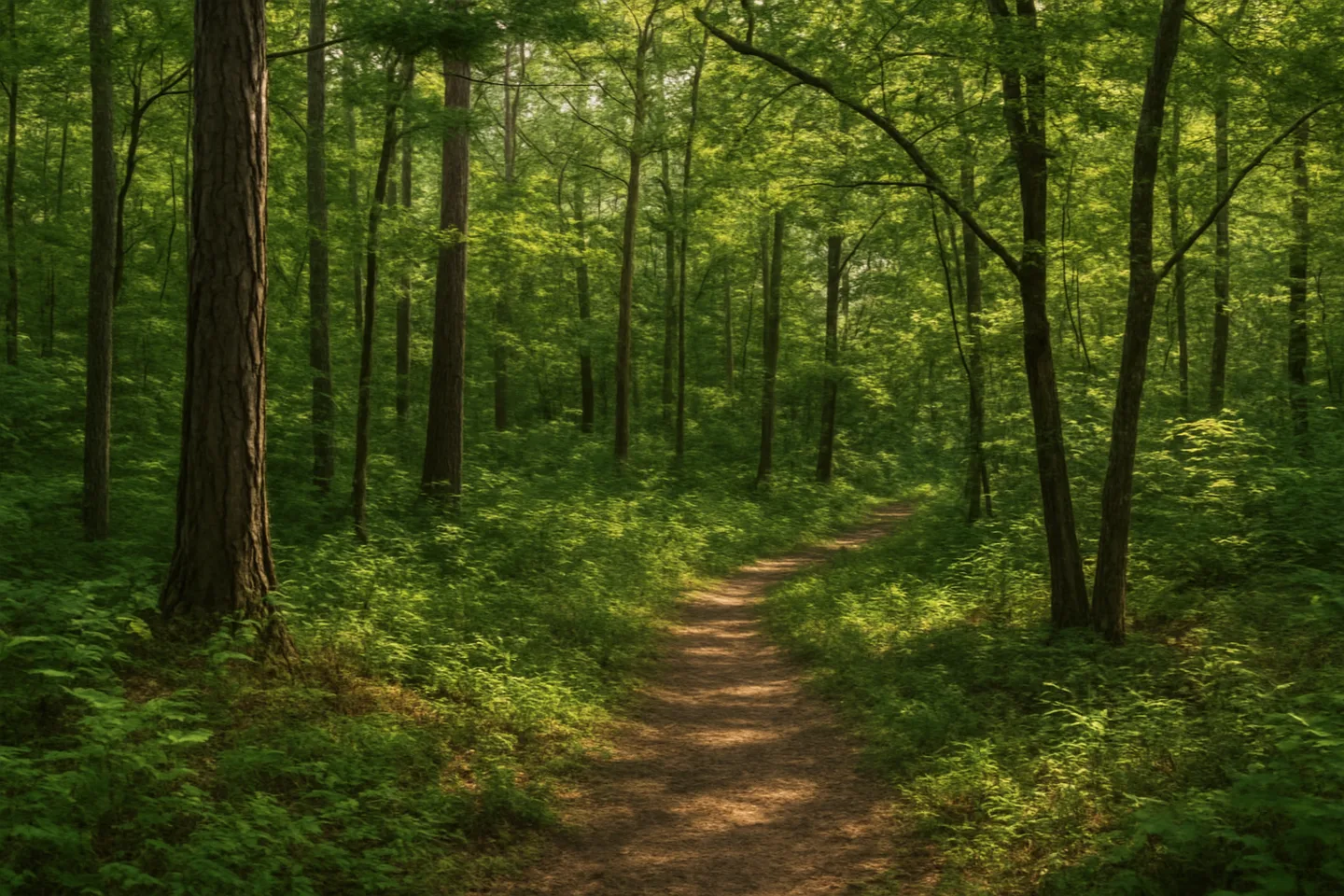 Wooded forest parcel in Hattiesburg, Mississippi