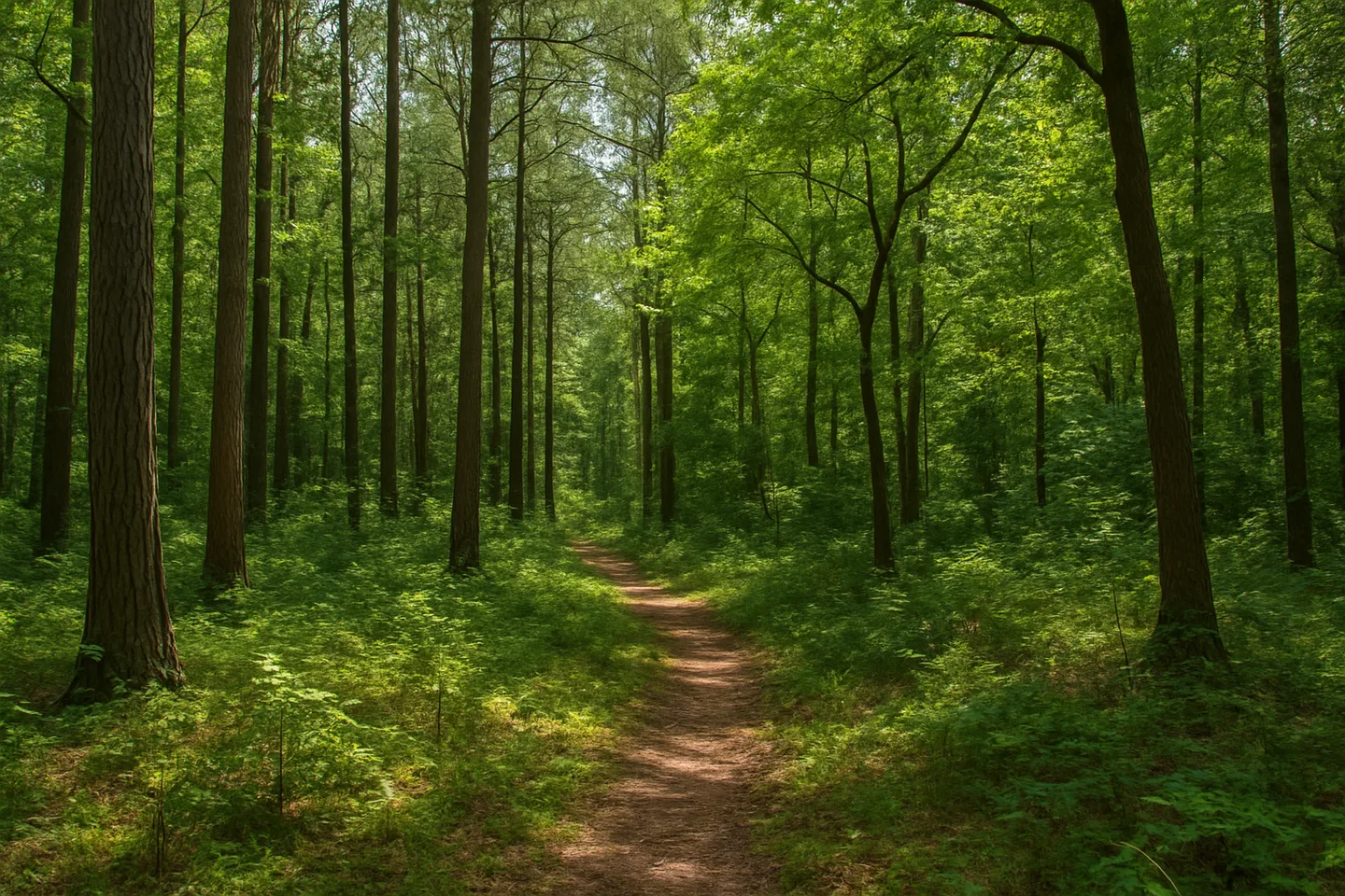 Wooded forest parcel in Lafayette County, Mississippi