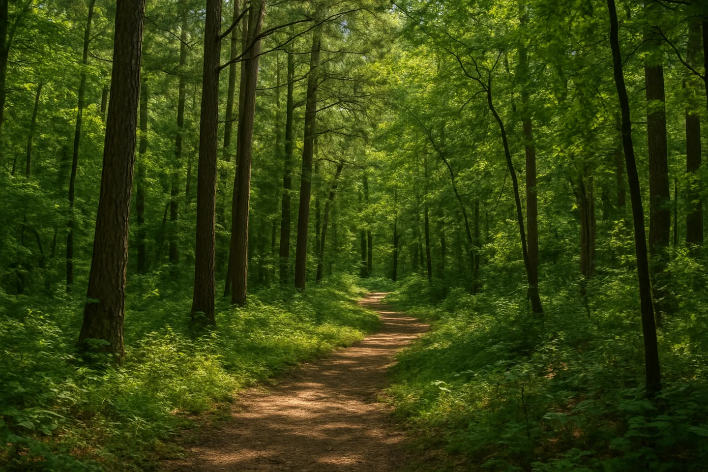 Wooded forest parcel in Lauderdale County, Mississippi