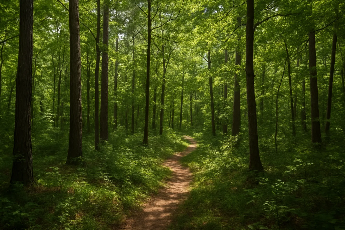Wooded forest parcel in Lee County, Mississippi