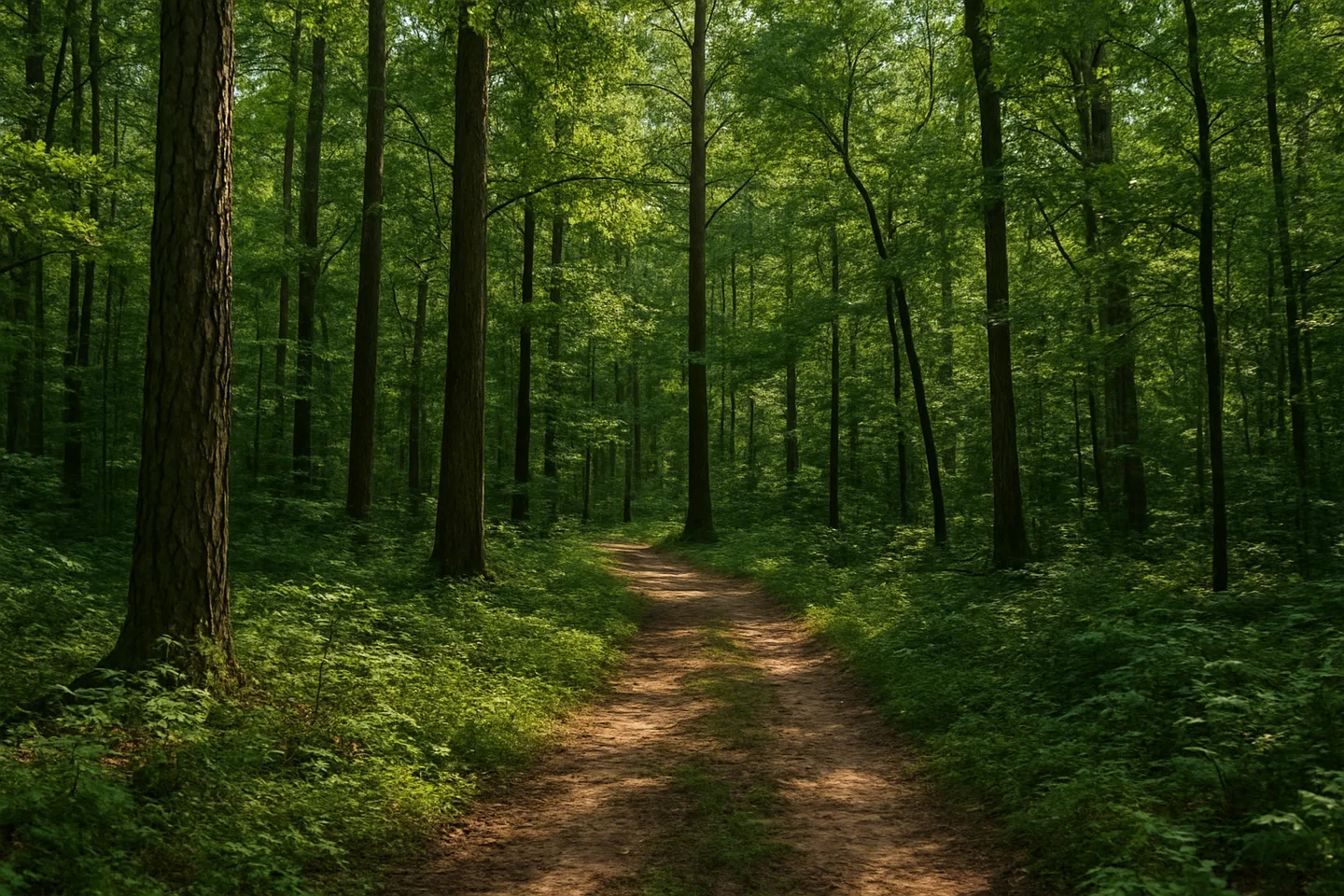 Wooded forest parcel in Lowndes County, Mississippi