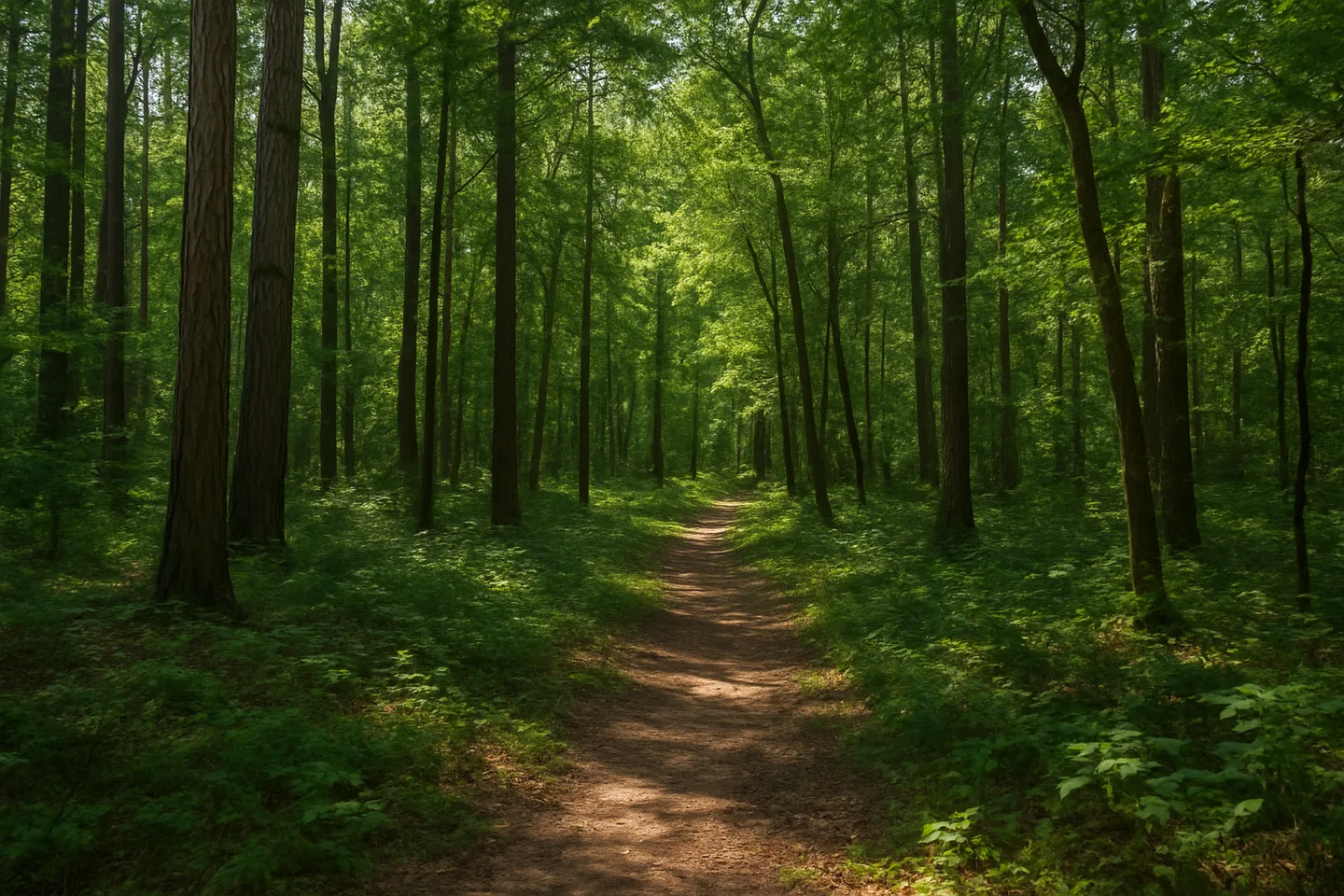 Wooded forest parcel in Pearl River County, Mississippi