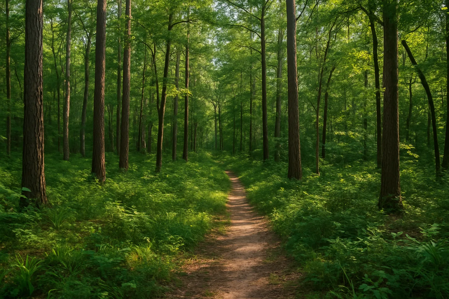 Wooded forest parcel in Rankin County, Mississippi