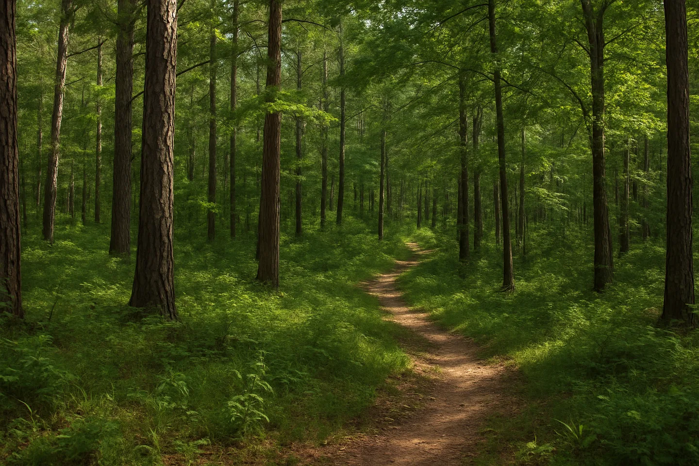 Wooded forest parcel in Warren County, Mississippi